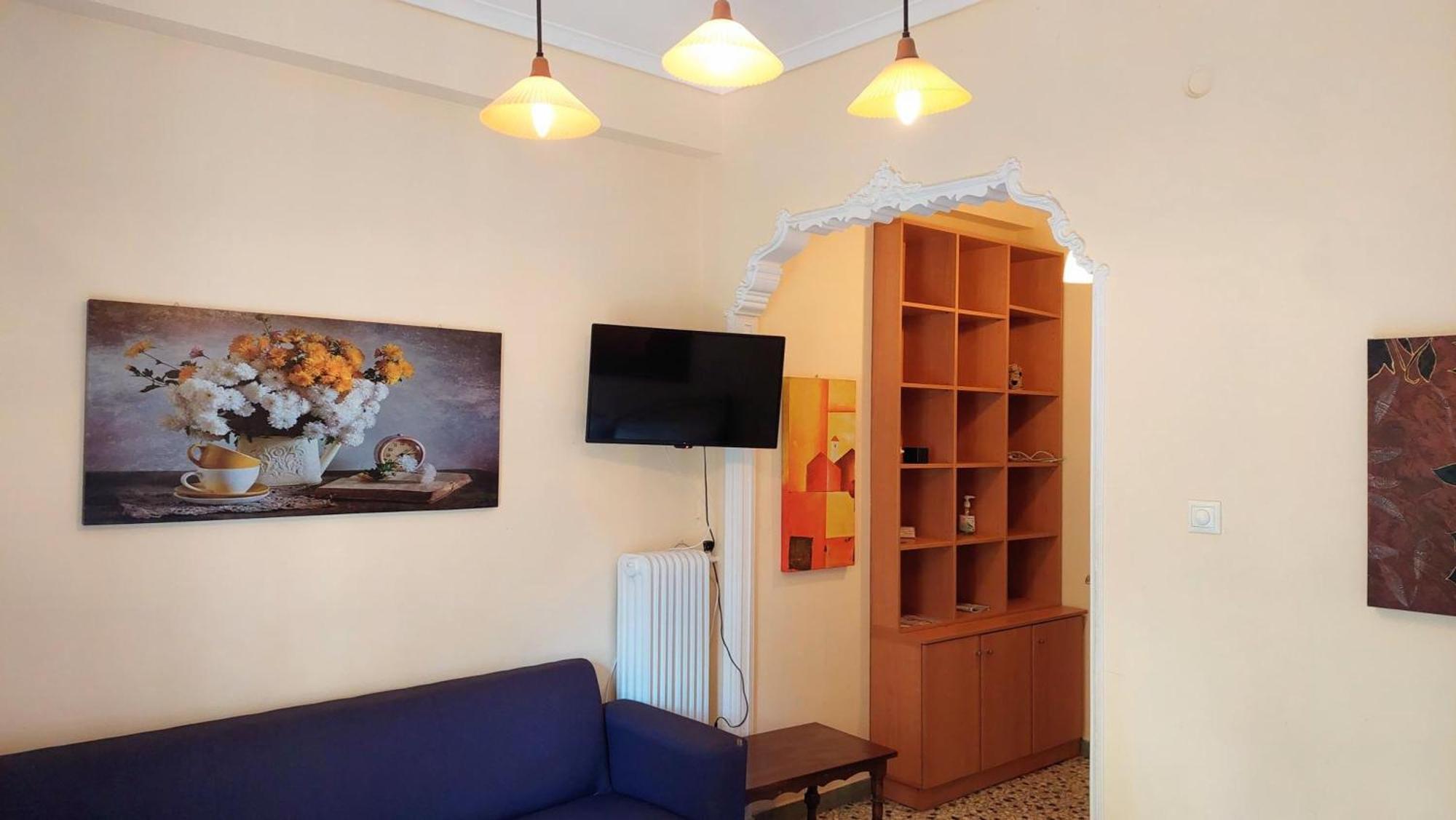 Cozy Apartment In Acropolis With Roof Garden Aten Exteriör bild